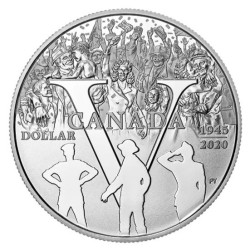 1 PROOF Dollar V-E Day/Victory in Europe 75th Anniv. 2020