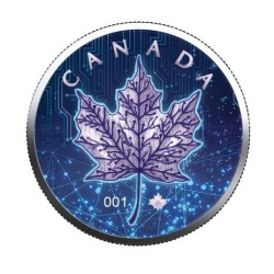 1 oz MAPLE LEAF Artificial Intelligence Edition 2022 UV