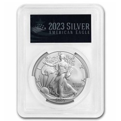 1 oz US Eagle 2023 FIRST STRIKE PCGS MS70 (Black label)