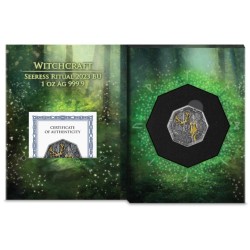1 oz Witchcraft Seeress Ritual (Věštkyně) 2023 BU antiqe+zlacená