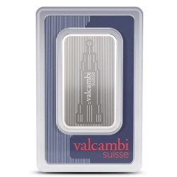 1 oz stříbrný slitek VALCAMBI Skyline .999 Ag