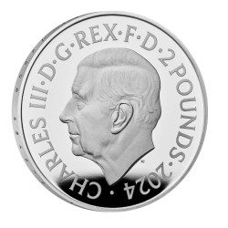 1 oz Royal Tudor Beasts - Tudor dragon 2024 PROOF