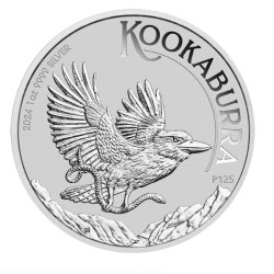 Stříbrná mince 1 oz Australian Kookaburra 2024 BU PERTH MINT