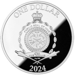 17,5g OWL - Spirit animals NIUE 2024 PROOF