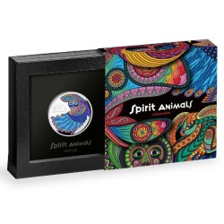17,5g OWL - Spirit animals NIUE 2024 PROOF