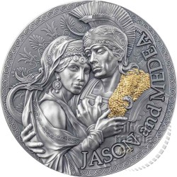 2 oz Jason a Medea Great Greek Mythology 2024 (2000 Francs CFA)