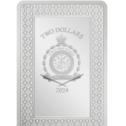 1 oz TAROT Tower 2024 NIUE PROOF Ag ST