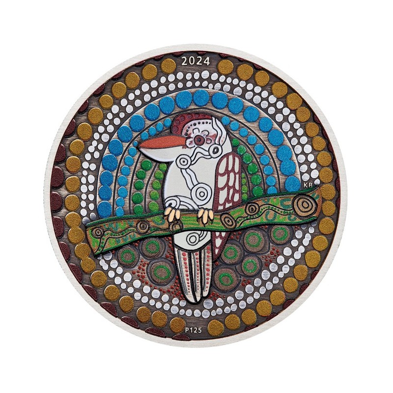 2 oz Kookaburra Kaa Kaa 2024 Austrálie 2 dollars Ag