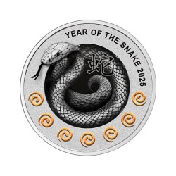 1/2 oz Lunární had - 7 elements NIUE 2025 PROOF