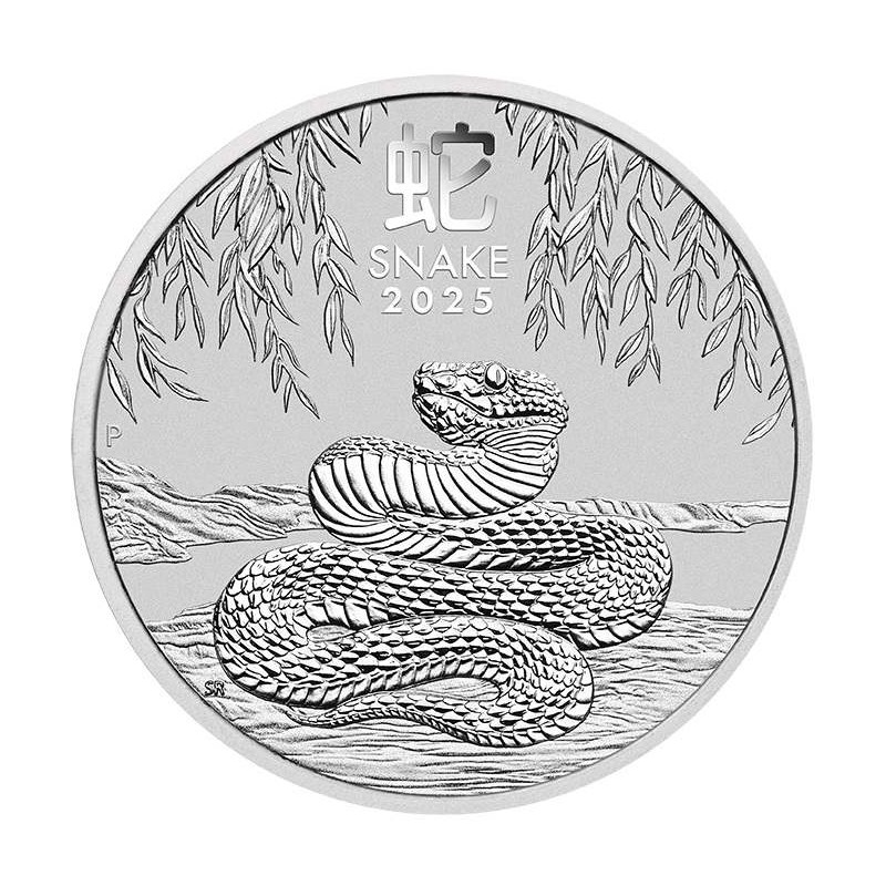 1 oz Lunar III Snake (Rok hada) 2025 BU Perth Mint 1 dollar HM