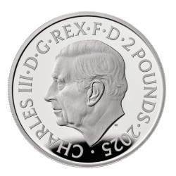 1 oz Rok hada 2025 Velká Británie PROOF RM