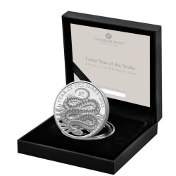 1 oz Rok hada 2025 Velká Británie PROOF RM