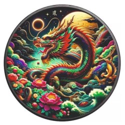 1 oz Dragon of Magic American Eagle 2024 Ag colored