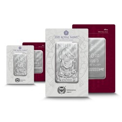 1 oz stříbrný slitek ODIN - NORSE GODS .999Ag The Royal Mint