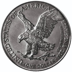 1 oz Dragon of Magic American Eagle 2024 Ag kolorovaná