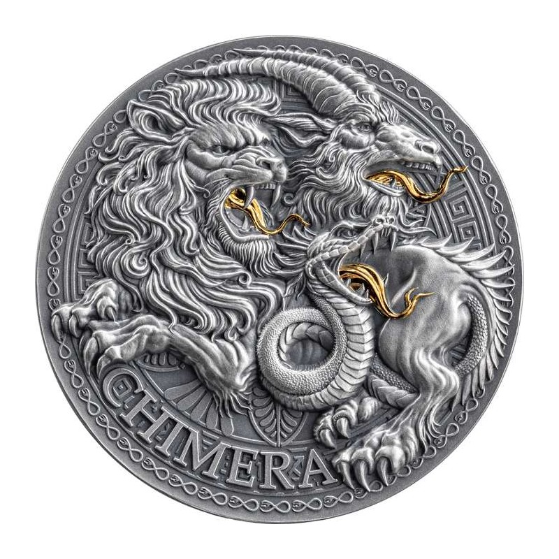 1 oz CHIMERA Great Greek Mythology 2025 HR Kamerun 1000francs