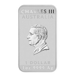 1 oz Rectangular Dragon METALLIC BLUE COLOURS 2024