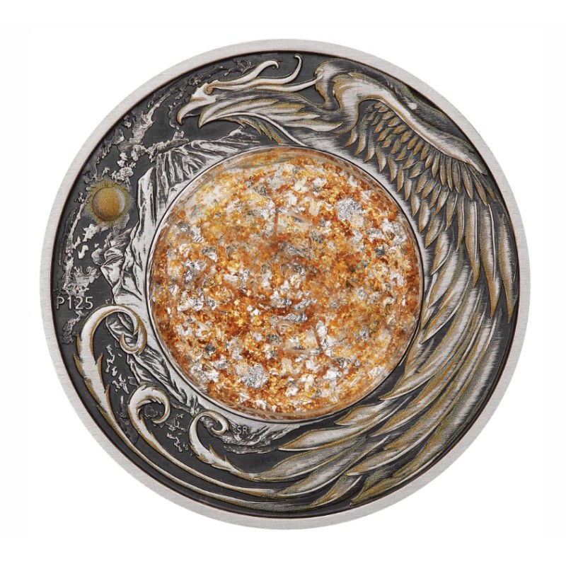 2 oz ALICANTO 2024 Tuvalu 2$ Antik+ kolor + vložka