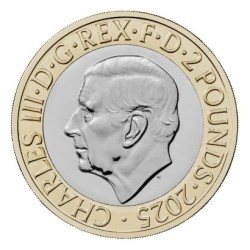 blistr 12 g 2 Pounds George Orwell UK 2025 CuNi