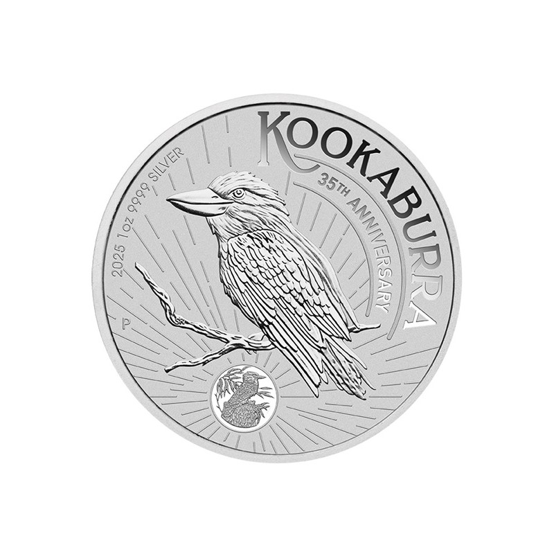 1 oz Australian Kookaburra 35. výročí AUSTRALIA 2025 BU $1