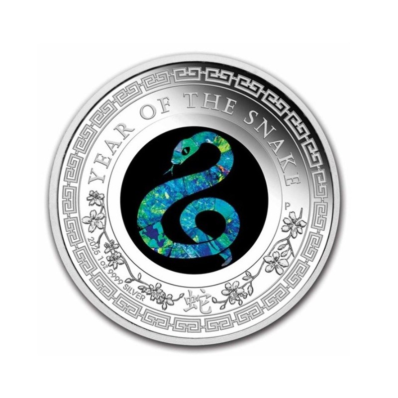 1 oz Opal series Year of the snake 2025 PROOF ST
