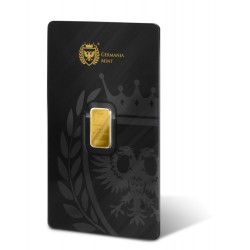 zlatá cihlička 1g Germania Mint .9999Au