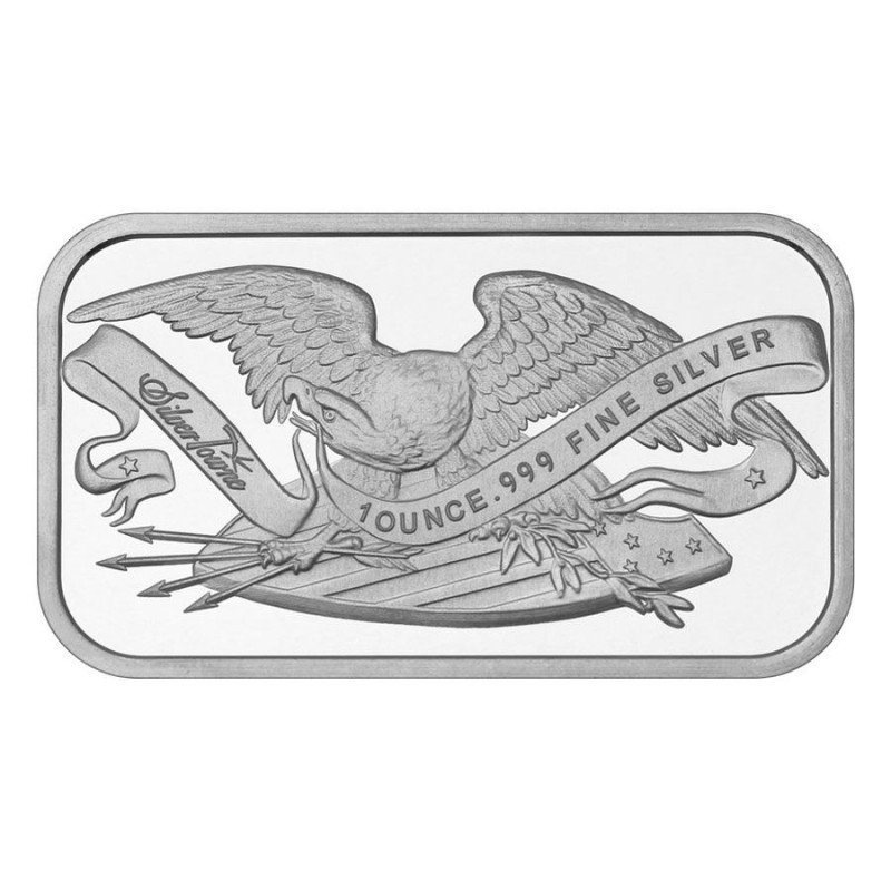 1 oz Regro Eagle .999Ag silver bar