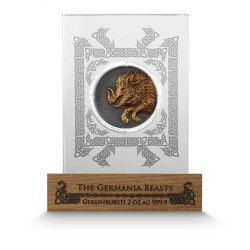 2 oz Germania Beasts Gullinbursti Double Ultra High Relief 2025