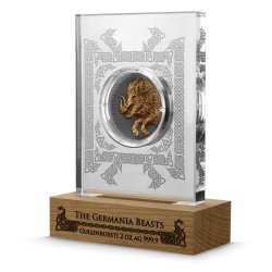 2 oz Germania Beasts Gullinbursti Double Ultra High Relief 2025