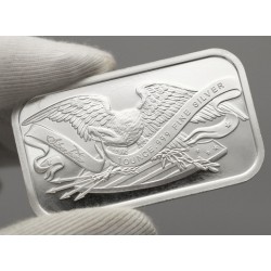 1 oz Retro Eagle .999Ag stříbrná cihlička