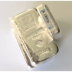 stříbný slitek 250 g  Doduco .9999 Ag