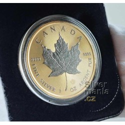 1 oz Maple Leaf Space Gold 2024 Ag