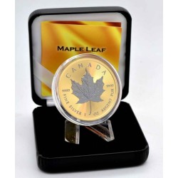 1 oz Maple Leaf Space Gold 2024 Ag