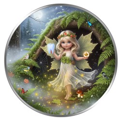 1 oz Zoubková víla (Tooth fairy) CANADA 2025 kolorovaná HM