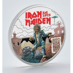 Music Legends - Iron Maiden 1oz 2025 PROOF coloured 2GBP
