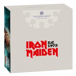 Music Legends - Iron Maiden 1oz 2025 PROOF coloured 2GBP