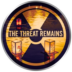 1 oz NAGASAKI "THE THREAT REMAINS" American Eagle 2025 coloured