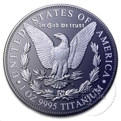 1 oz Morgan Dollar medaile 2026 Titanium BU