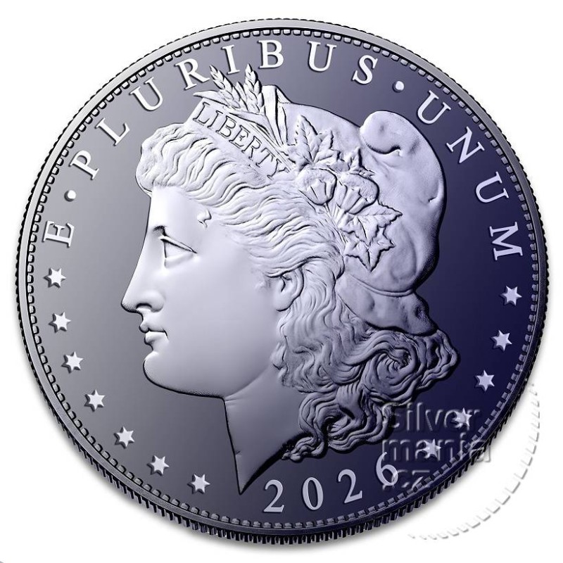 1 oz Morgan Dollar medaile 2026 Titanium BU