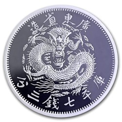 1 oz KWANGTUNG DRAGON CHINA round 2026 Titanium BU