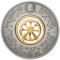 2 oz Ferris Wheel 2$ 2025 Tuvalu Perth Mint