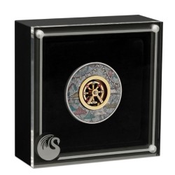 2 oz Ferris Wheel 2$ 2025 Tuvalu Perth Mint