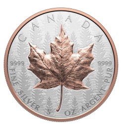50 CAD 5 oz Maple Leaf 2025 Ultra High Relief PROOF