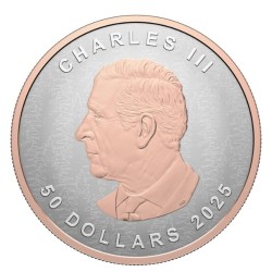 50 CAD 5 oz Maple Leaf 2025 Ultra High Relief PROOF