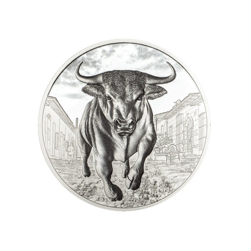 1 oz WRATH Seven Deadly Sins - Bull 2025 proof