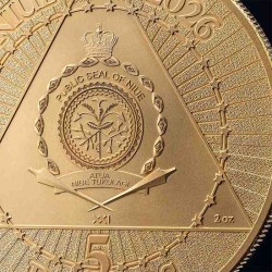 2 oz UNITED WE STAND (250 years of USA independence) Niue 2026 Gilded