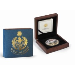 2 oz UNITED WE STAND (250 years of USA independence) Niue 2026 Gilded