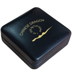 1 oz China Dragon 2025 gilded + CoA HM