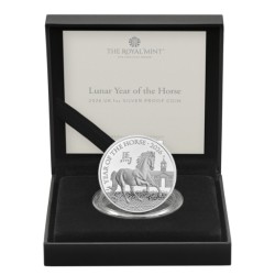 1 oz Year of the Horse rok koně 2026 Velká Británie £2 PROOF RM