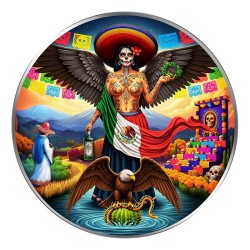 1 oz LIBERTAD 2025 Dia de los Muertos (Famous Female)